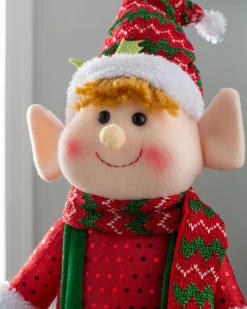 WeRChristmas Set Of 2 Standing Elf Figurines, 60 Cm^ Novelty|Figurines