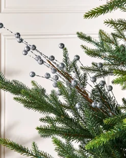 WeRChristmas Silver Berry Christmas Tree Spray, 78 Cm^ Flowers & Foliage|Flowers & Foliage