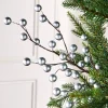 WeRChristmas Silver Berry Christmas Tree Spray, 45 Cm^ Flowers & Foliage|Flowers & Foliage