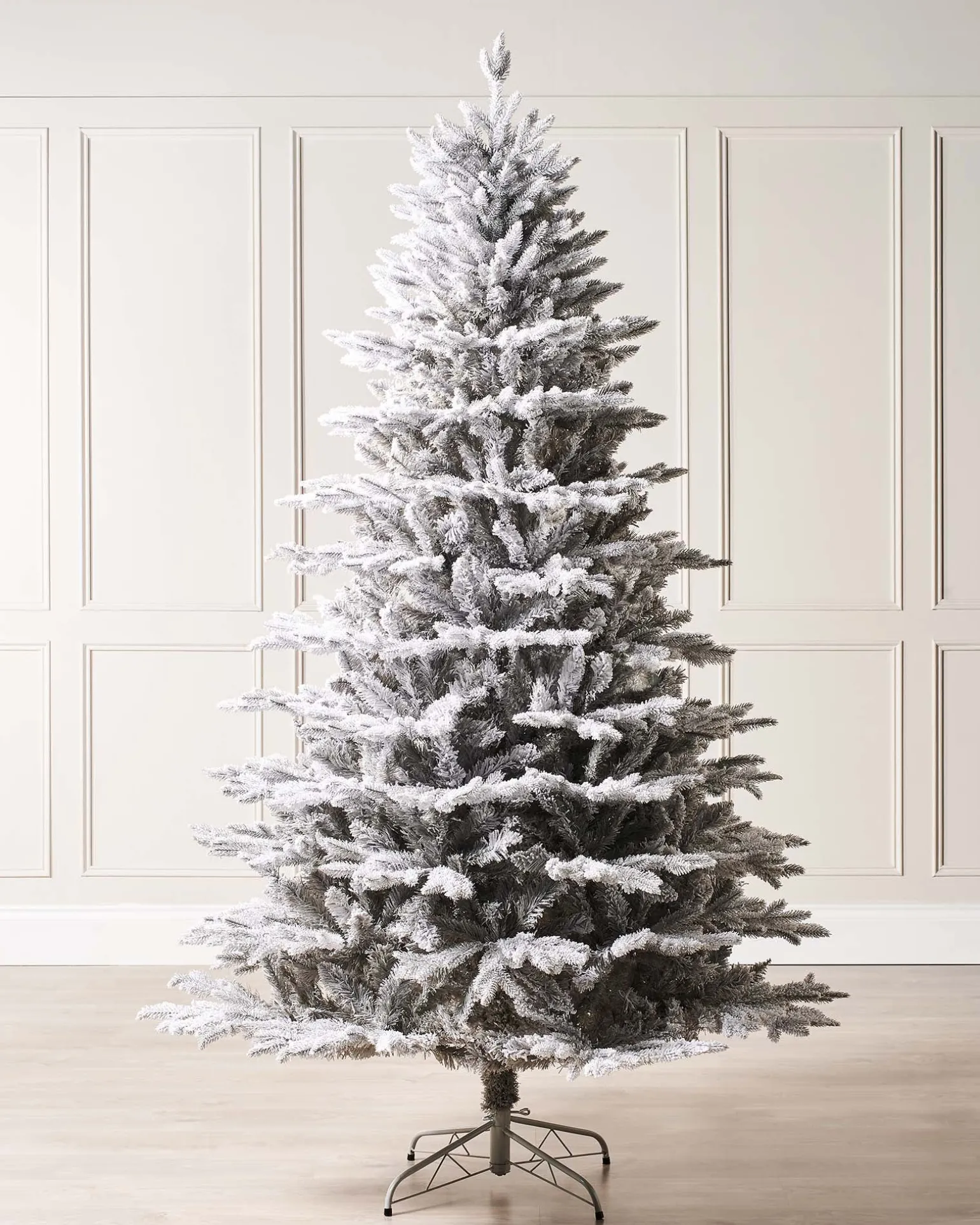 WeRChristmas Snow Flocked Grey Fir Christmas Tree, 6 Ft^ Premium Christmas Trees|Snow Flocked Christmas Trees