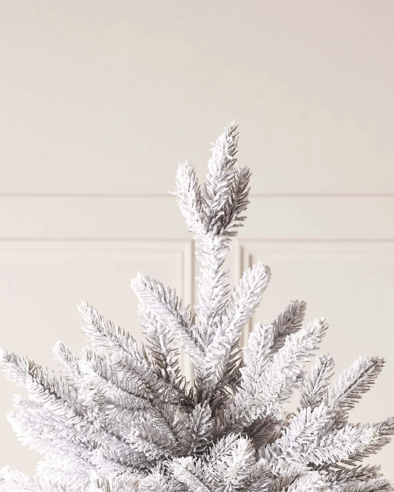 WeRChristmas Snow Flocked Grey Fir Christmas Tree, 6 Ft^ Premium Christmas Trees|Snow Flocked Christmas Trees