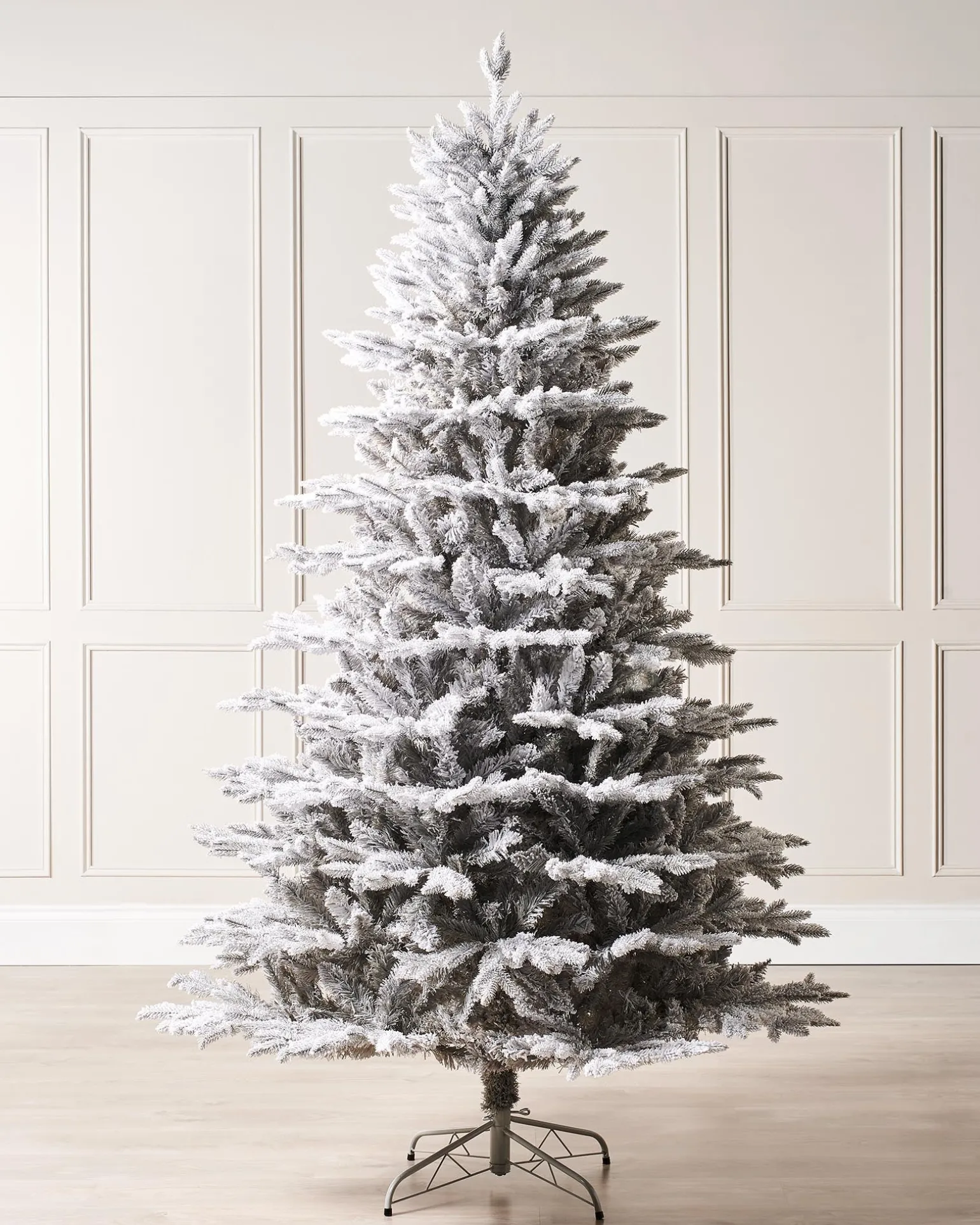 WeRChristmas Snow Flocked Grey Fir Christmas Tree, 7 Ft^ Premium Christmas Trees|Snow Flocked Christmas Trees