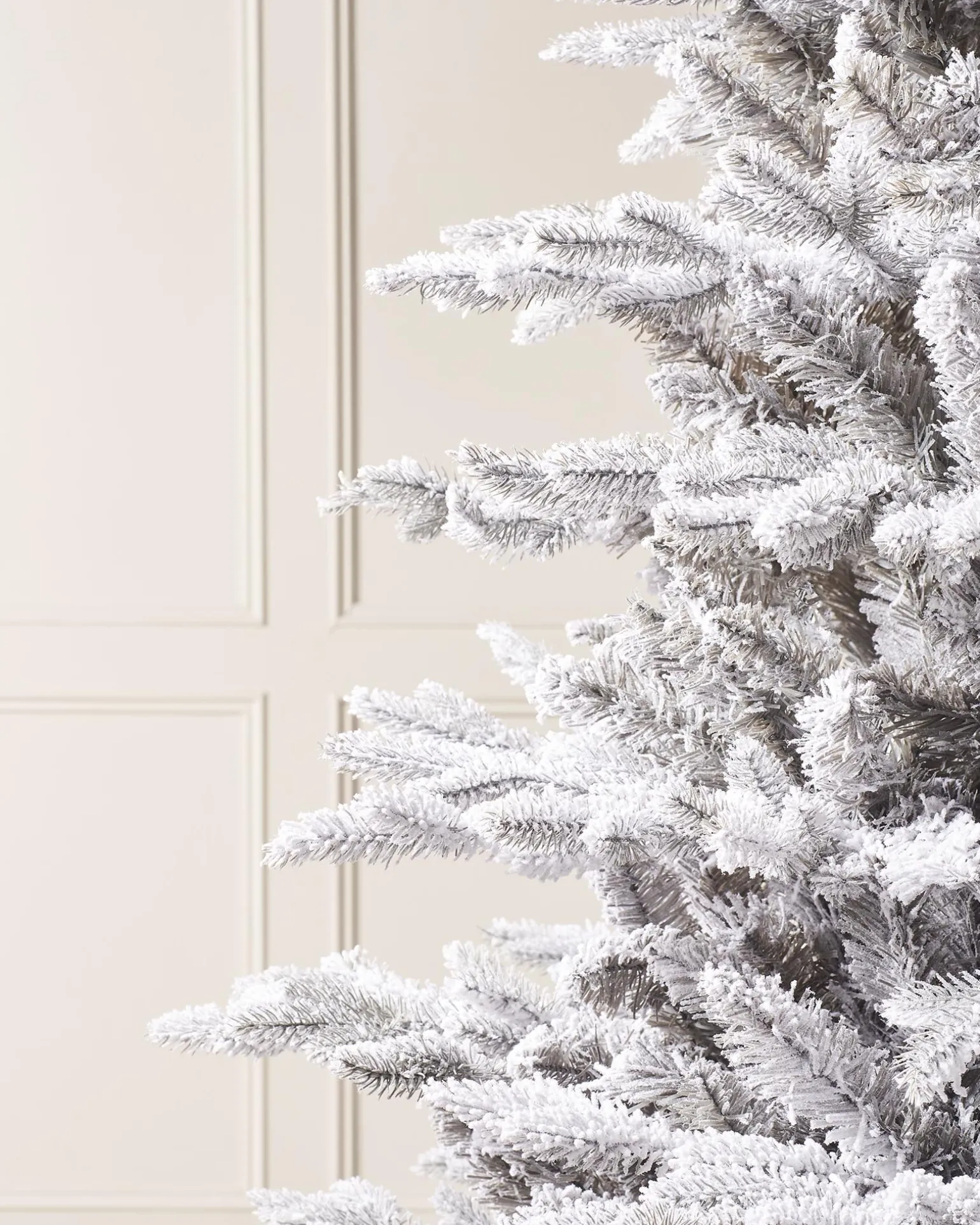 WeRChristmas Snow Flocked Grey Fir Christmas Tree, 7 Ft^ Premium Christmas Trees|Snow Flocked Christmas Trees