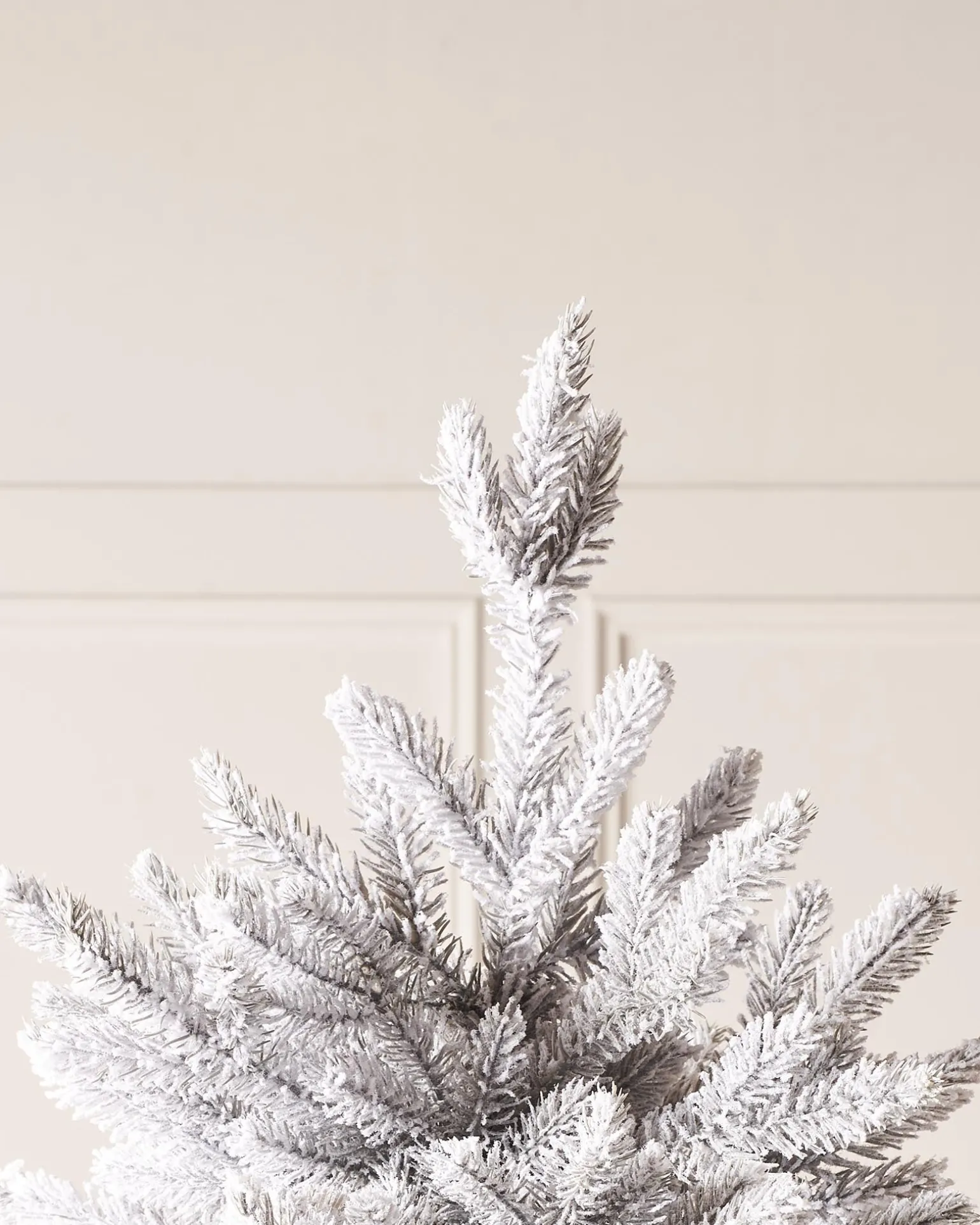 WeRChristmas Snow Flocked Grey Fir Christmas Tree, 7 Ft^ Premium Christmas Trees|Snow Flocked Christmas Trees