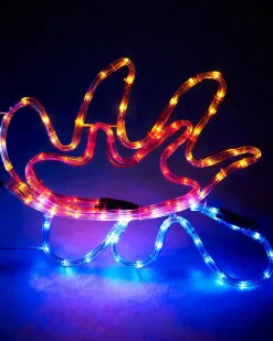 WeRChristmas Snowman With Fire Rope Light^ Christmas Characters