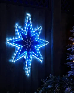 WeRChristmas Star LED Rope Light Silhouette, 75 Cm^ Festive Star, Snowflake & Sign Lights