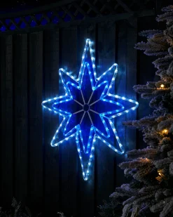 WeRChristmas Star LED Rope Light Silhouette, 75 Cm^ Festive Star, Snowflake & Sign Lights