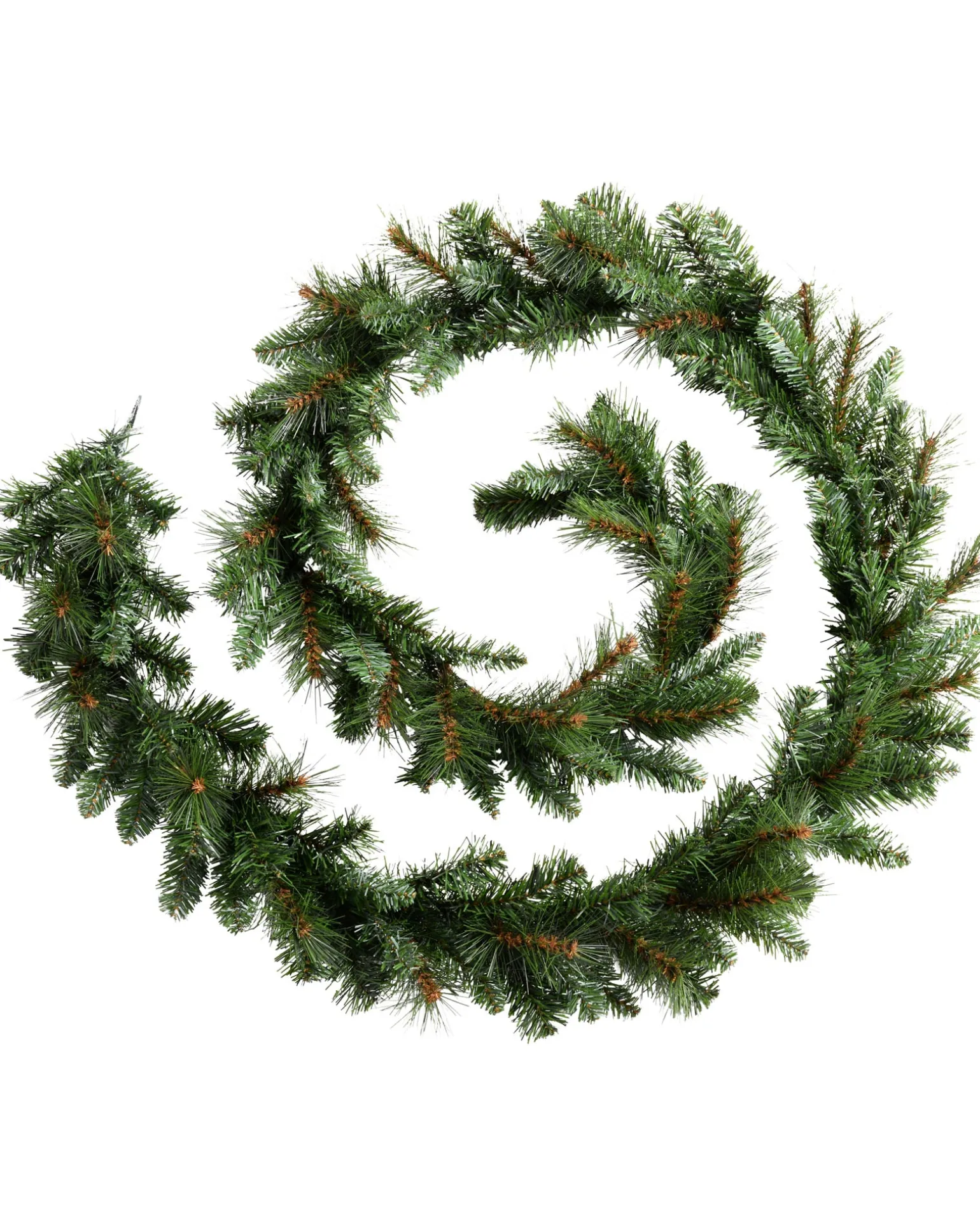 WeRChristmas Victorian Pine Garland, 9 Ft^ Plain Garlands