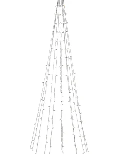 WeRChristmas Warm White LED Christmas Tree Light String, 2.5 M^ Tree Lights